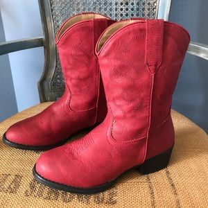 red boots size 12